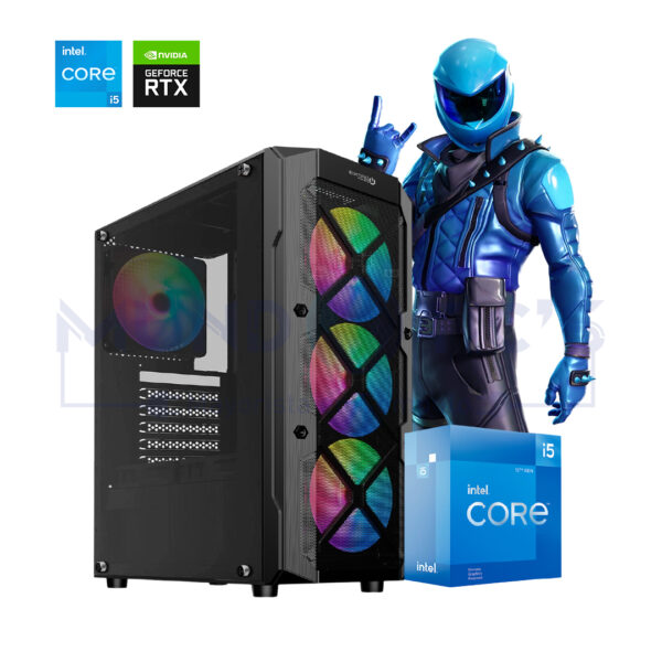 PC GAMING INTEL CORE I5 12400F + RTX 3050 6GB + 16GB RAM + 500GB SSD M.2