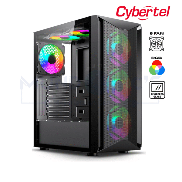 CASE CYBERTEL ELEMENT CBX 5011R COOLER RAINBOW