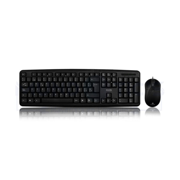 Kit Teclado y Mouse 2 en 1 Fussion ENT 502