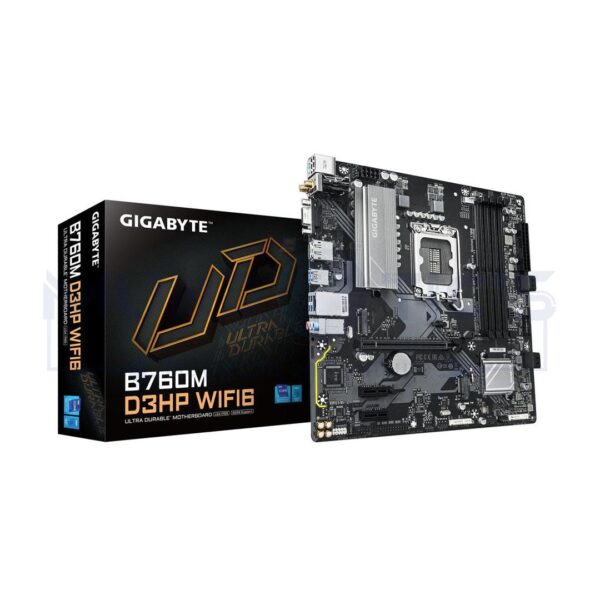 PLACA MADRE GIGABYTE B760M D3HP WIFI6 INTEL LGA 1700 DDR5