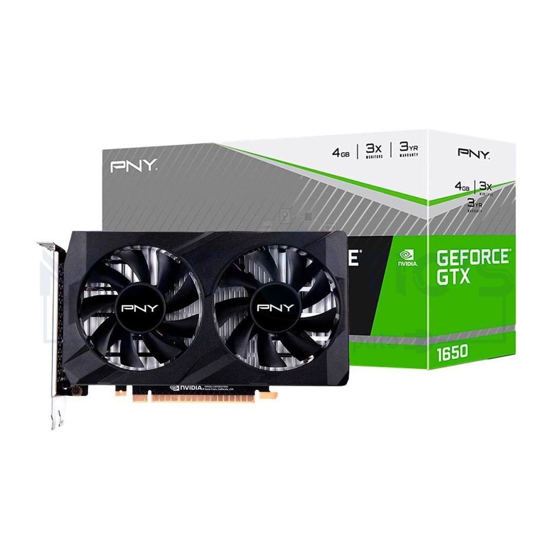 Pny Tarjetas De Video 1650 PNY GeForce GTX 1650 4GB GDDR6 Dual Fan