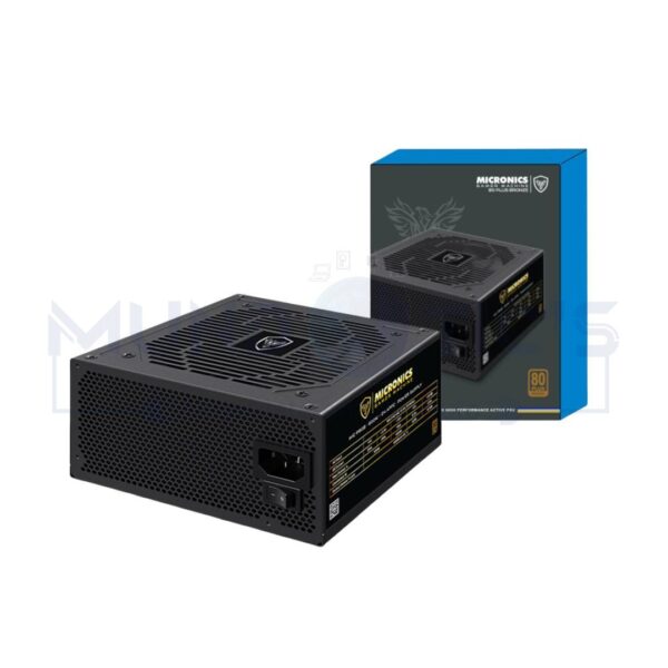 Fuente de Poder 500W 80 Bronze Plus Micronics