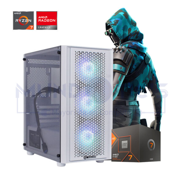 PC RYZEN 7 8700G + 16GB DDR5 + 1TB SSD M.2