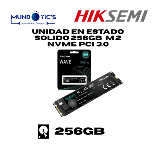 SSD 256GB HIKSEMI WAVE M.2 NVME