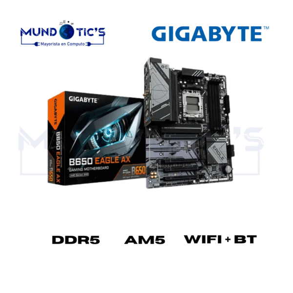 PLACA GIGABYTE B650 Eagle AX AM5 LGA 1718 AMD B650